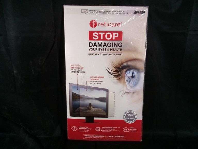 Reticare Anti-Glare Eye Protector for 24" Monitors (16:10) – Size: 20.35"x12.72"