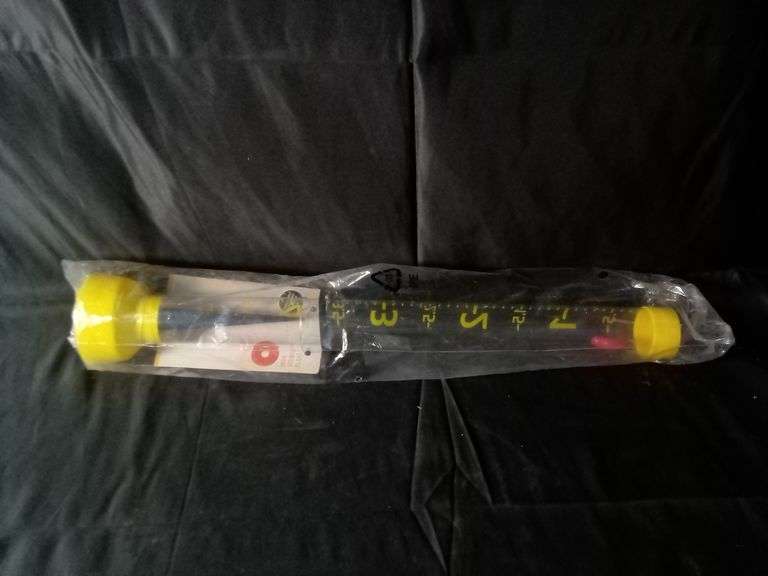 Taylor Jumbo Junior Rain Gauge – Clear/Yellow
