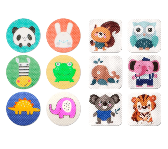Assortment Of Mosquito Repellent Stickers For Travelling, Camping Sleeping