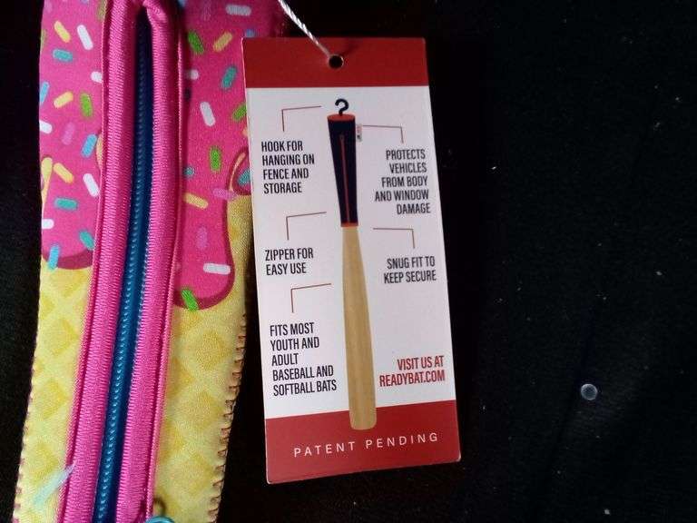 Ready Bat, Premium Handle Cover, Shock Absorbing & Wear Resistant