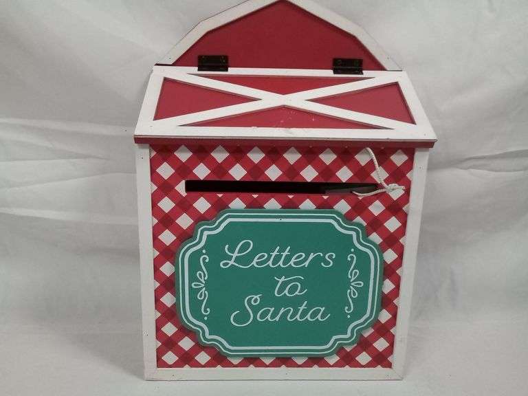 The Pioneer, Woman Farmhouse Christmas Santa Letters Decorative Mailbox
