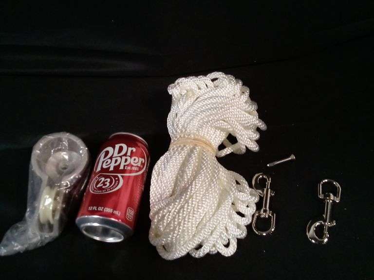 Rope with Pulley & Hardware