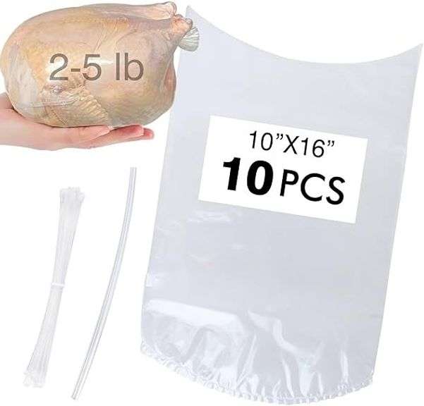 Anmboor, Poultry Shrink Bags, Clear