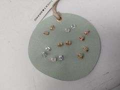 Lucky Brand Mint Summer Leather Stud Set