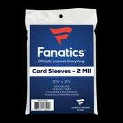 Topps, Fanatics Soft Card Sleeves, Clear, 500 Pack