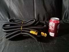 Expandable Flexible Garden Hose – Black/Gold