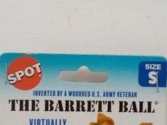 Spot, Barrett Ball, Small Rubber Dog Toy, Red