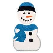 Holiday Living, Contour Snowman Bath Rug & Lid Cover Set, 2 Piece