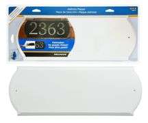 Hillman Paintable Address Plaque, Beige, 16" x 6" 848711