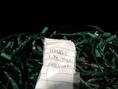 Indoor/Outdoor Christmas Lights – Green Wire