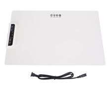 Foldable Electric Food Warming Mat, Silicone Tray, White, 24" x 15"
