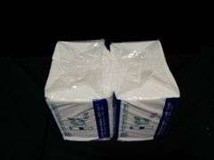 Lot Of 2 Choice, Wrap Nap 2 Ply Premium Napkins, White, 15.75"x15.75", 250 Count