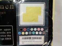 Hawmam Linen Yellow Bath Mats