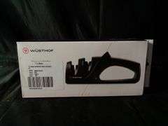 Wusthof 2-Stage Handheld Knife Sharpener – Black