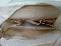 Personal Organizer Toiletry Travel Bag with Hook, Beige