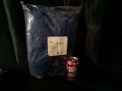 Lot of 2 OCM Standard Combed Bath Sheet – 100% Cotton Navy 30" x 60"