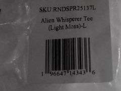 Ripndip, Alien Whisperer Tee, Light Moss, Large