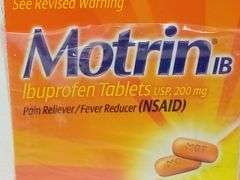 Lil' Drug Store Motrin IB Ibuprofen Tablets – 200mg 6 Coated Caplets ea