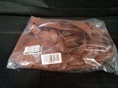 Women's Soft Leather Large Capacity Shoulder Bag – Brown 12" x 8"