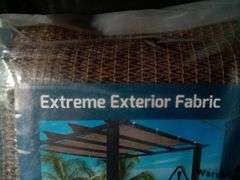 Extra Heavy (84-90%) UV Block Extreme Exterior Sun Protection Fabric – Mocha