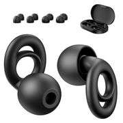 New Bee Noise Reduction Earplugs with Case – Black SE11