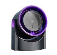Circulating Desktop Fan with Four Speed & Multi Angle Adjustment – Gray