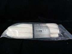 Set of 2 Chef Revival High Heat Terry Oven Mitts – White Cream, Elbow-Length 17"