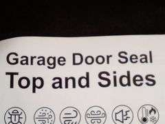 Garage Door Seal Top And Sides