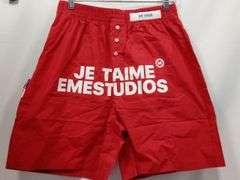 Eme Studios Je T´Aime Emestudios Boxer Short – Red Size: 36