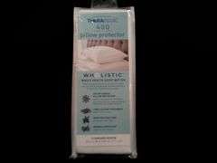 Therapedic, Wholistic 400TC Antimicrobial Pillow Protector, 20" x 28"