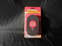 Super Sliders, Oval Felt Furniture Sliders, Black, 3.5" x 6", 4 Pack