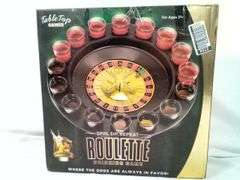 Roulette, Drinking Game - Spin, Sip, Repeat With Shot Glass Set