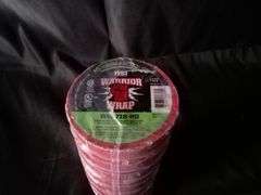 NSi Industries, Warrior Wrap Red General Electrical Tape, 10 Count WW-716-RD