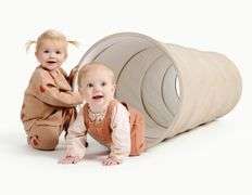 Collapsible Play Tunnel – Ochre One Size 60" x 19.5"