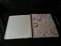 Votum Bloom With Grace Aug 2025 - Jan 2027 Monthly/Weekly Planner – Blue