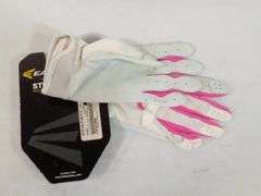 Easton, Stealth Core Women's Fastpitch Batting Gloves, Size XL, 1 Pair