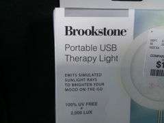 Brookstone, Portable USB Therapy Light