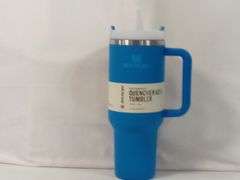 Stanley Flowstate Quencher H2.0 Tumbler with Straw & Handle – Blue 40 oz