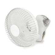 Air King, 2 Speed Circulating Clip On Fan, 6" Blade 9145