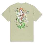 Ripndip, Alien Whisperer Tee, Light Moss, Large