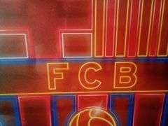 Displate, Official FC Barcelona Metal Poster, 17.5" x 12"