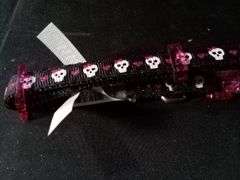 Top-Paw Nylon Collar – Black/Purple 8" - 12" X-Small