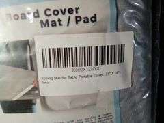 Savuk, Ironing Mat for Table Portable, Silver, 21"x28"