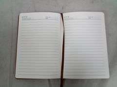 Leather Lined Journal Notebook