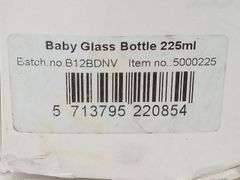 BIBS, Baby Glass Bottle, Anti Colic Feeding Bottle For Babies, 8 Oz