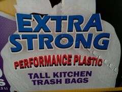 MegaTuff Extra Strong Performance Plastic Tall Kitchen Trash Bags – 180 Bags