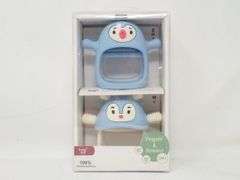 Smily Mia, 2 In 1 Baby Teething Toy Set, Reindeer & Penguin