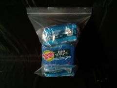 Lot of 4 3M Scotch-Brite Zero Scratch Scrub Sponges – Blue 3-Count ea.