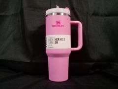 Stanley Flowstate Quencher H2.0 Tumbler with Straw & Handle – Pink 40 oz