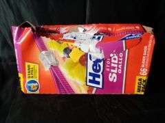 Hefty, Slider Storage Bag, 128 Oz, 66 Ct